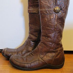 Reiker Brown Tall Boots